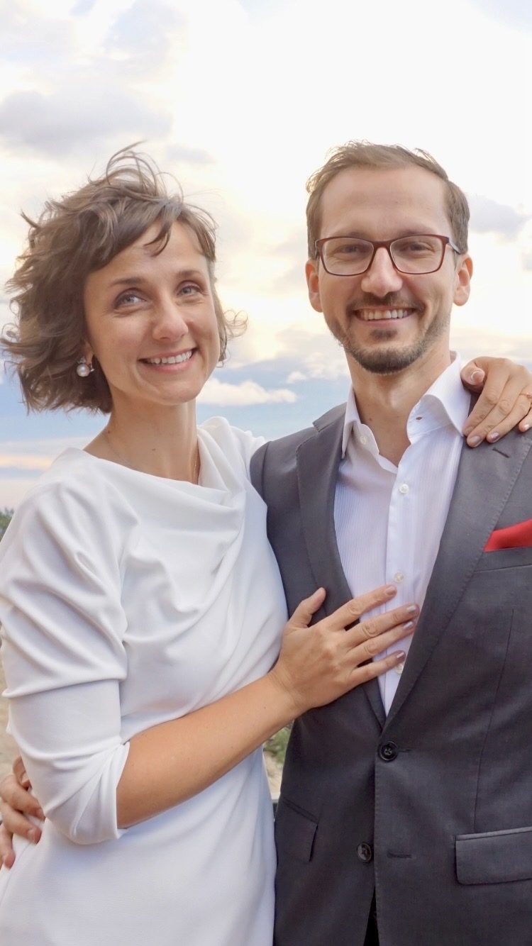Roberto and his partner together